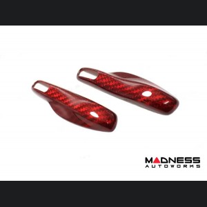 Porsche 911 Key Fob Cover - Carbon Fiber - Red Candy